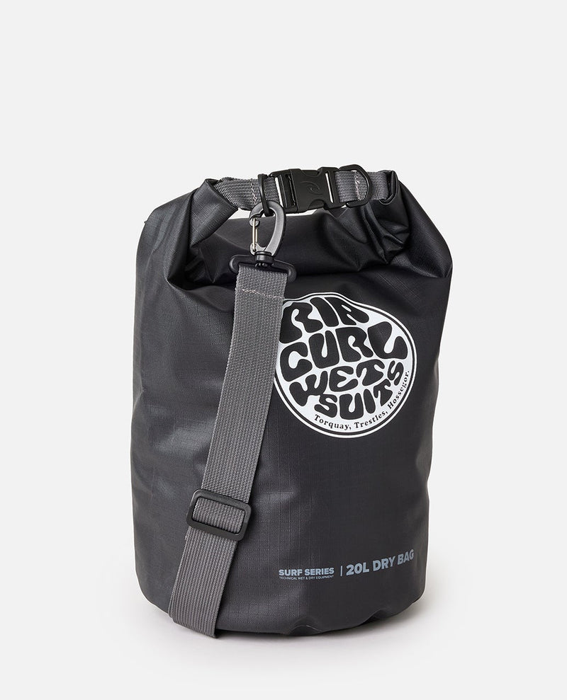 Load image into Gallery viewer, Rip Curl Unisex Surf Series Barrel Bag 20L Black/Grey 14SMUT-0097
