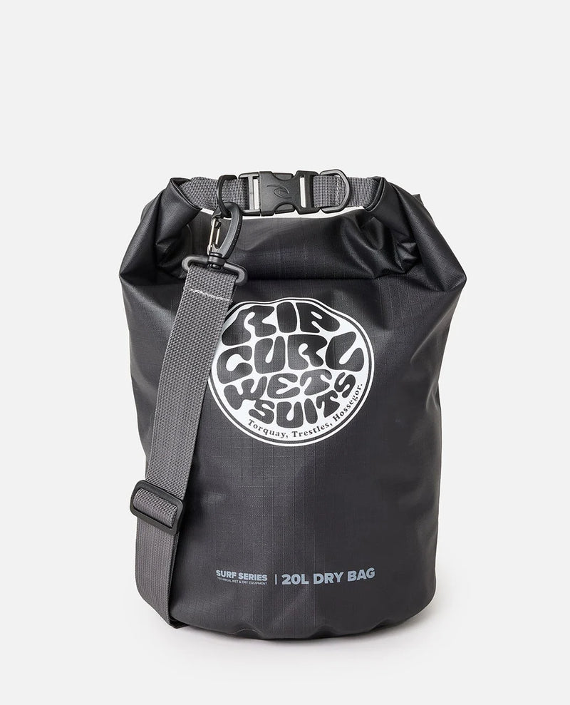 Load image into Gallery viewer, Rip Curl Surf Series 20L Barrel Bag Black 14SMUT
