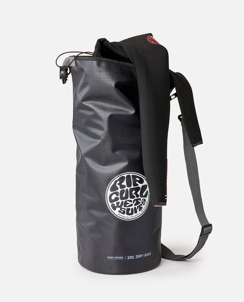 Load image into Gallery viewer, Rip Curl Unisex Surf Series Barrel Bag 20L Black/Grey 14SMUT-0097

