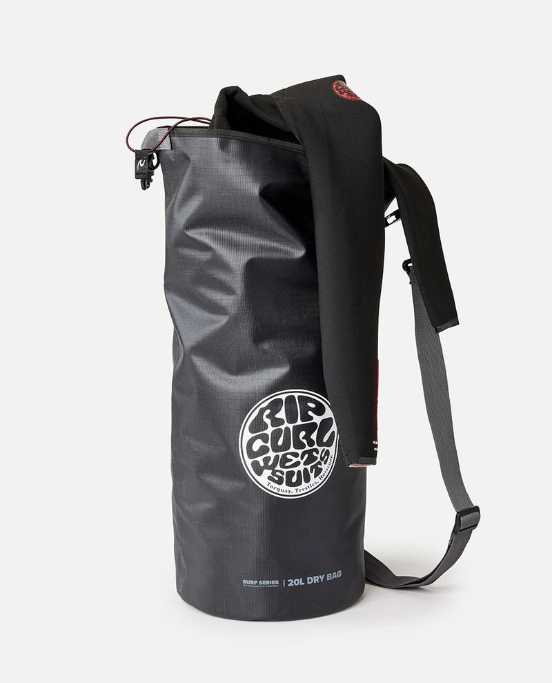 Load image into Gallery viewer, Rip Curl Surf Series 20L Barrel Bag Black 14SMUT
