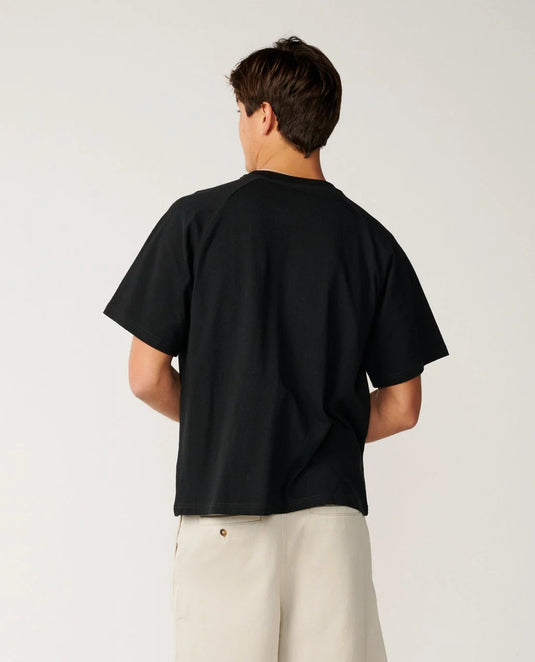 Rip Curl Men's Disorder Dolphin T-Shirt Black 14ZMTE-0090