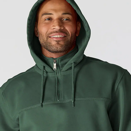 Carhartt Men's Paxton 1/4-Zip Sweatshirt Forestry Green 100617-GI5