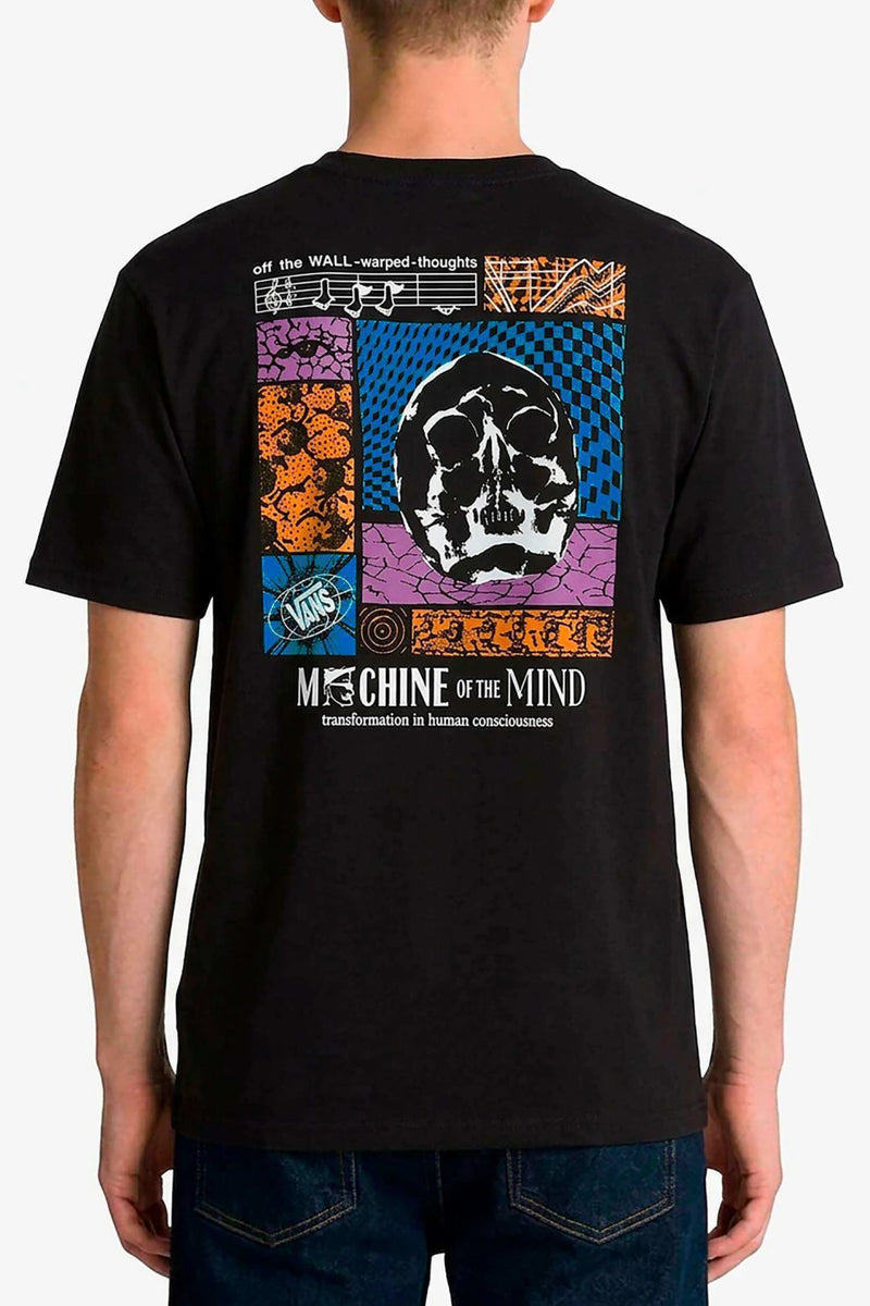 Load image into Gallery viewer, Vans Men's Machine Mind T-Shirt Black VN000X00EMV
