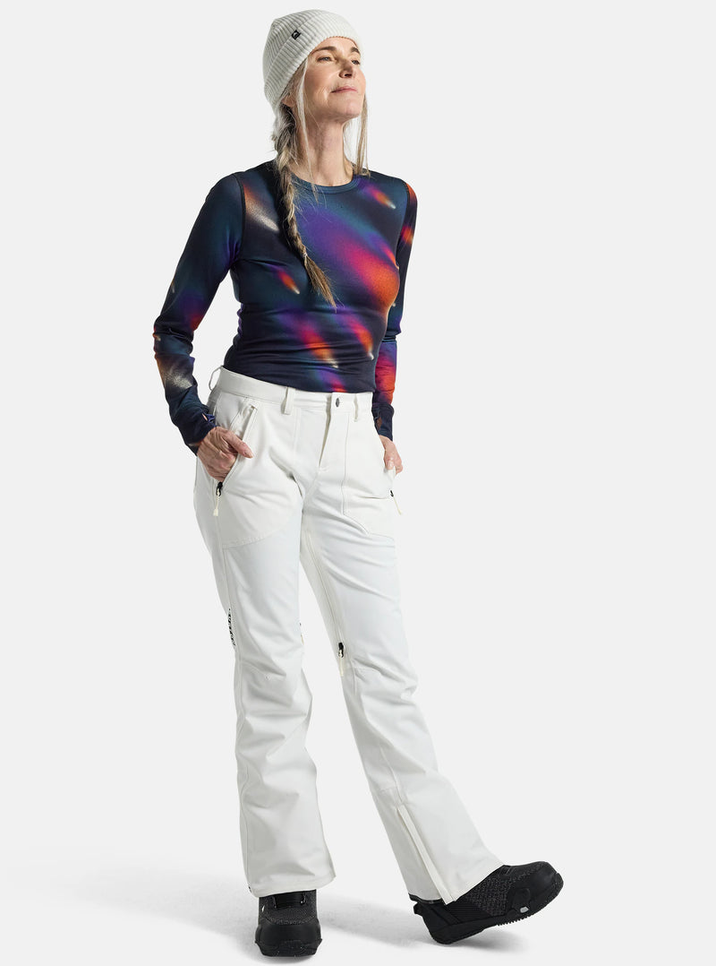 Load image into Gallery viewer, Burton Women&#39;s Vida 2L Stretch Pants Stout White 15006109100
