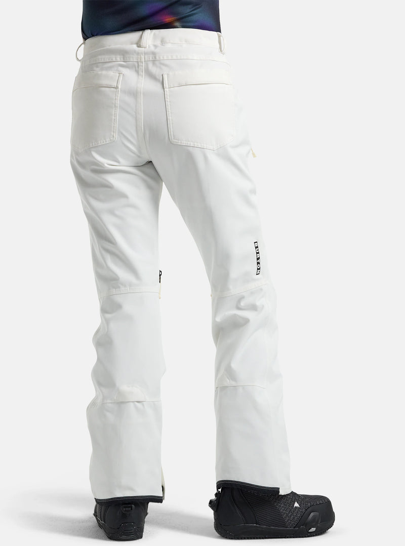 Load image into Gallery viewer, Burton Women&#39;s Vida 2L Stretch Pants Stout White 15006109100

