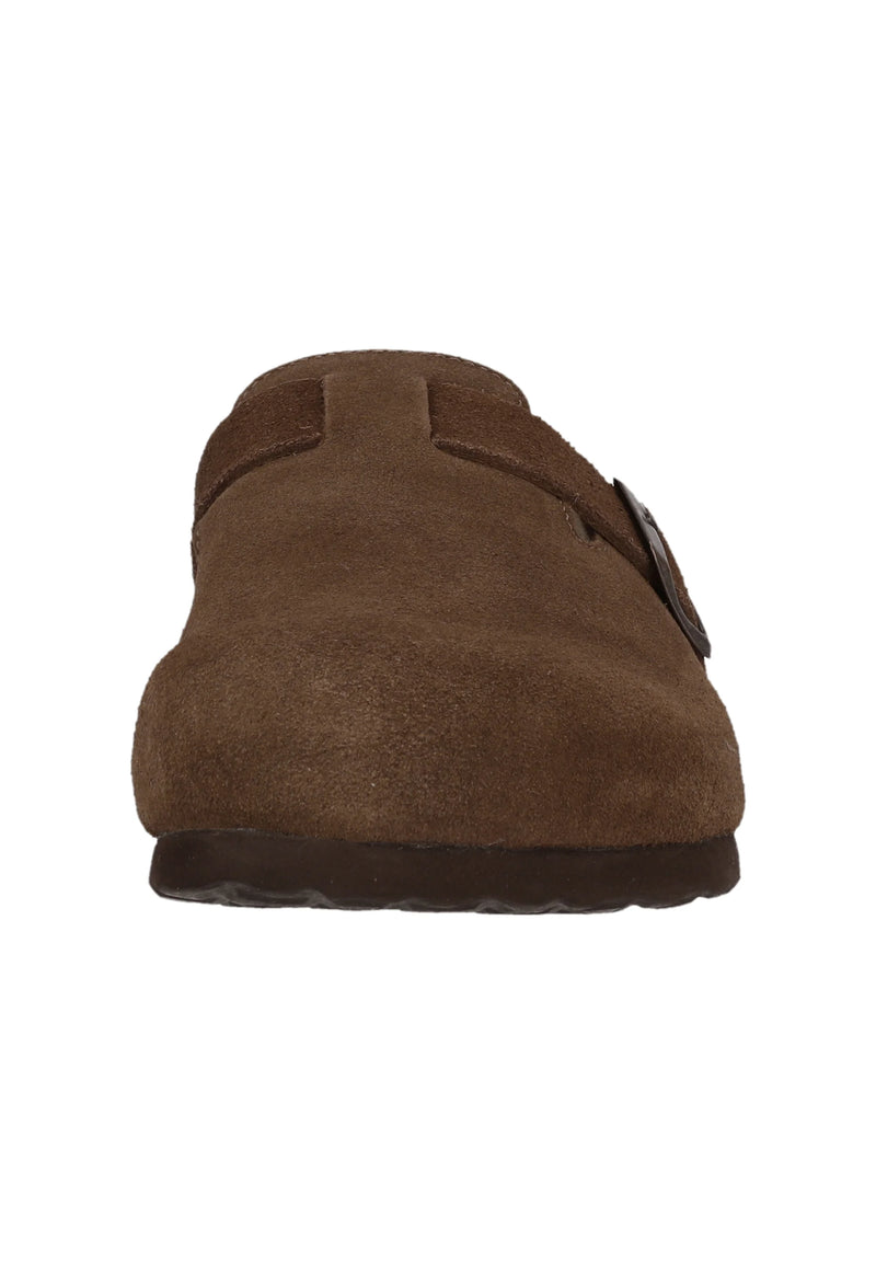 Load image into Gallery viewer, Cruz Unisex Camillo Leather Cork Clog W/warm Lining Chestnut CR244222-5139
