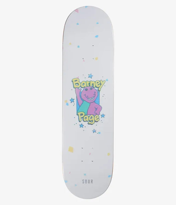 Sour Solution Pro Barney 8.25 S2 Medium Concave Skateboard Deck FA21014
