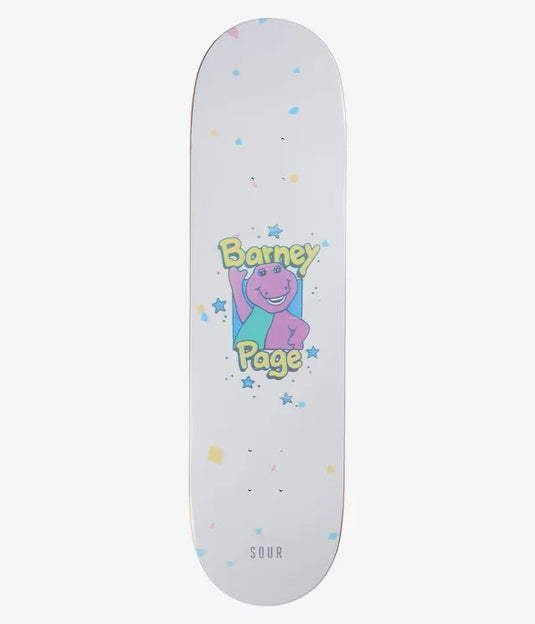 Sour Solution Pro Barney 8.25 S2 Medium Concave Skateboard Deck FA21014
