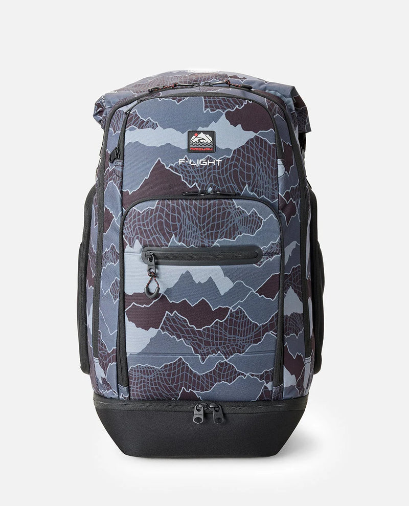 Load image into Gallery viewer, Rip Curl Unisex Search F-Light 45L Surf Backpack Black/Grey 156MBA_0097
