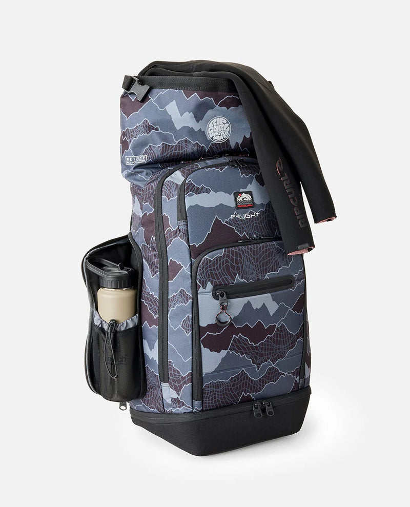 Load image into Gallery viewer, Rip Curl Unisex Search F-Light 45L Surf Backpack Black/Grey 156MBA_0097
