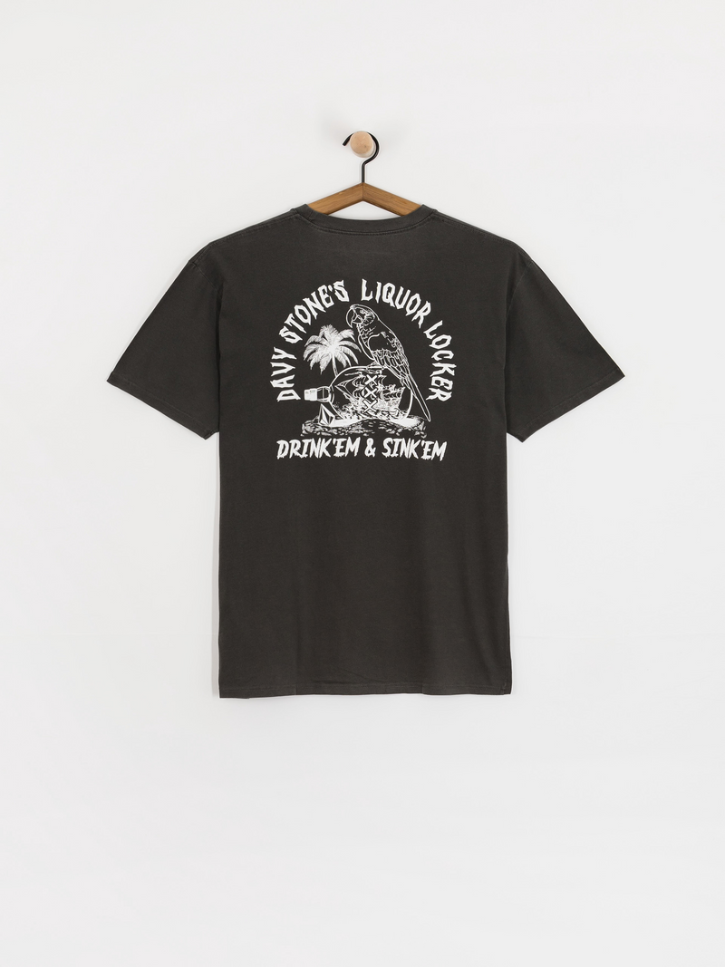 Load image into Gallery viewer, Volcom Men&#39;s Liquor Locker Pw T-Shirt Black A5232552-BLK
