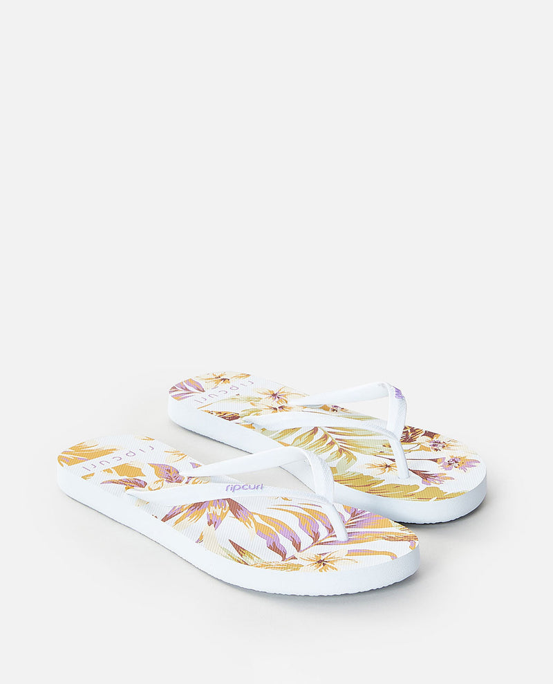 Load image into Gallery viewer, Rip Curl Women&#39;s Sunday Swell Flip Flops White 157WOT-1000
