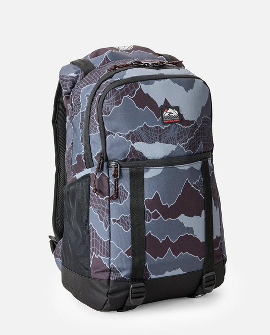 Rip Curl Unisex Search Dawn Patrol 30L Backpack Black/Grey 159MBA_0097