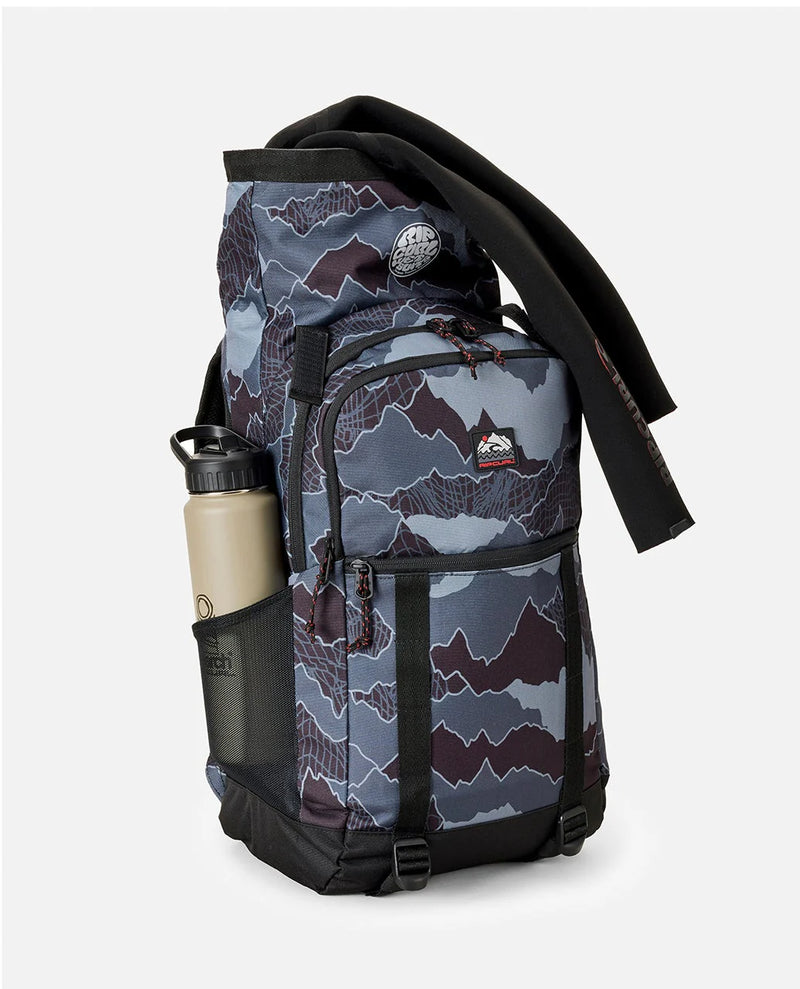 Load image into Gallery viewer, Rip Curl Unisex Search Dawn Patrol 30L Backpack Black/Grey 159MBA_0097
