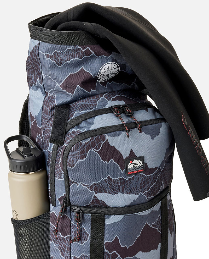 Load image into Gallery viewer, Rip Curl Unisex Search Dawn Patrol 30L Backpack Black/Grey 159MBA_0097
