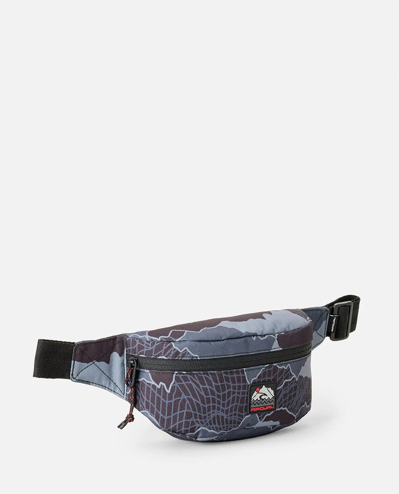 Load image into Gallery viewer, Rip Curl Unisex Search Camo Waist Bag Black/Grey 15KMUT_0097
