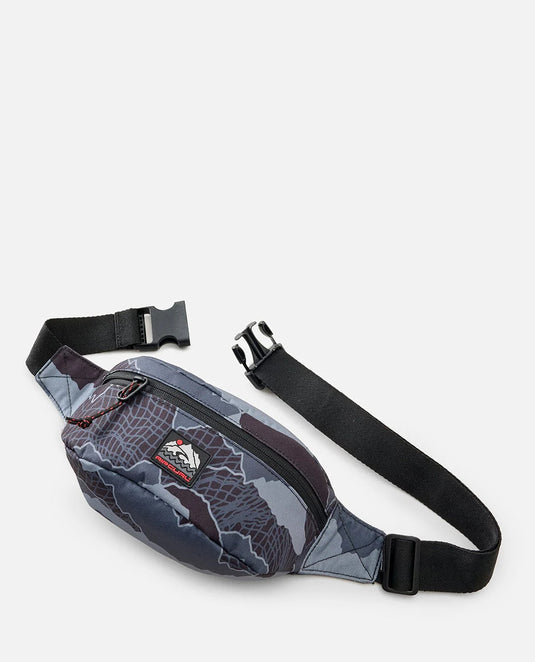 Rip Curl Unisex Search Camo Waist Bag Black/Grey 15KMUT_0097