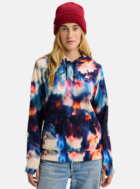 Burton Women's Oak Pullover Hoodie Floral Blur 164451AEZH