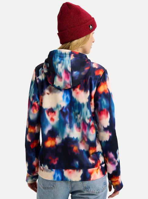 Burton Women's Oak Pullover Hoodie Floral Blur 164451AEZH