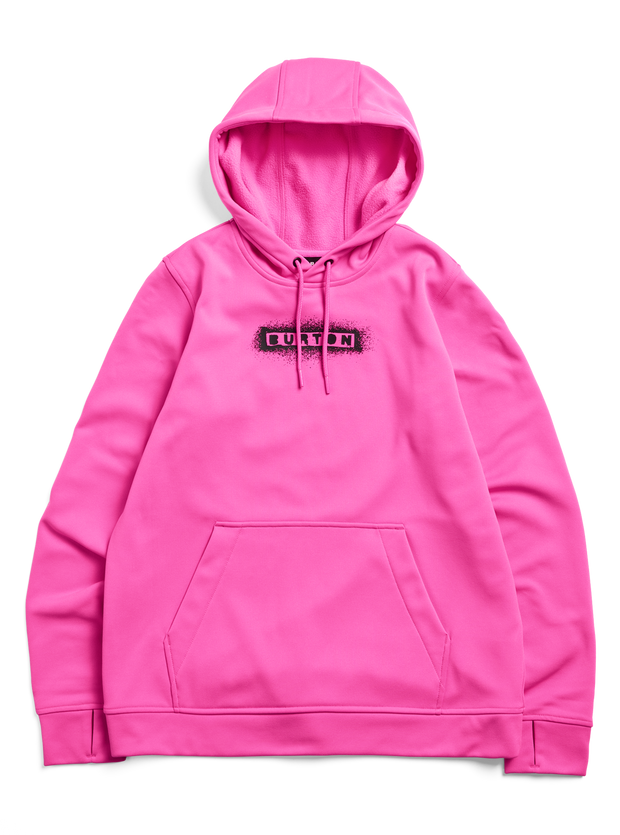 Load image into Gallery viewer, Burton Women's Oak Pullover Hoodie Sockwave Pink 164451BE9R
