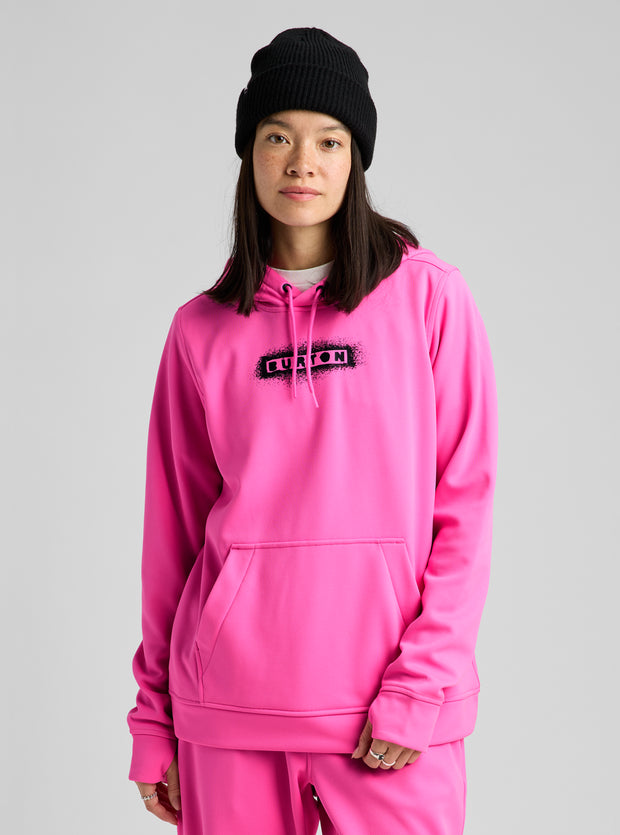 Load image into Gallery viewer, Burton Women's Oak Pullover Hoodie Sockwave Pink 164451BE9R
