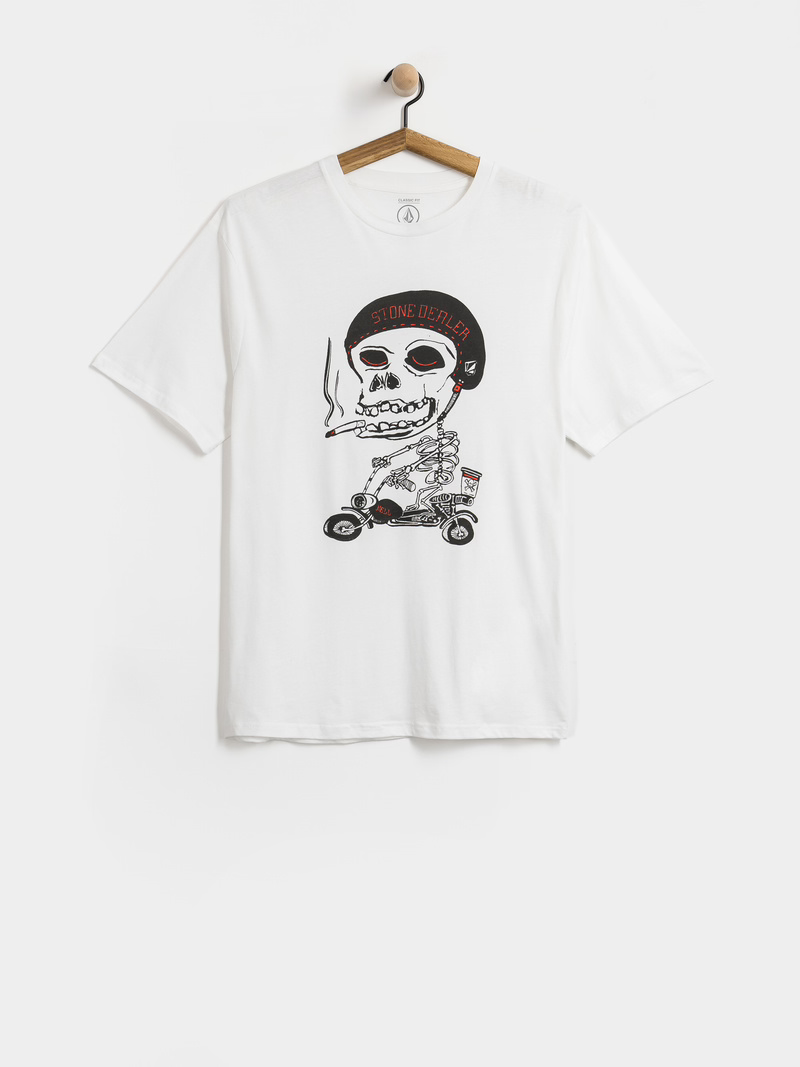 Load image into Gallery viewer, Volcom Men's Pierbike T-Shirt White A3532606-WHT
