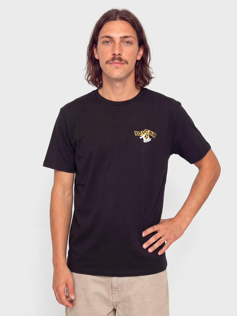 Load image into Gallery viewer, Volcom Men's Stony Ball T-Shirt Black A3532602-BLK
