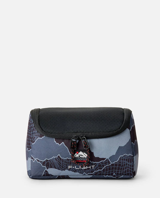 Rip Curl Unisex F-Light Toiletry Search Camo Black/Grey 16AMUT_0097