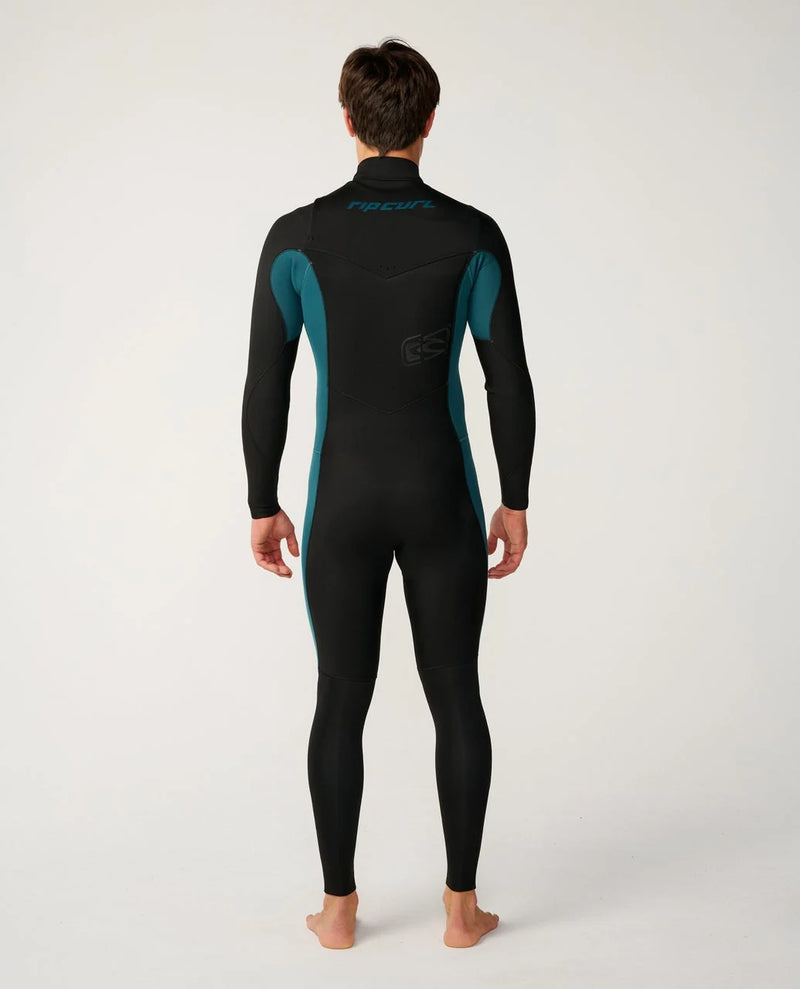 Load image into Gallery viewer, Rip Curl Men's Dawn Patrol 5/3 Chest Zip Steamer Wetsuit Green 16PMFS-0060
