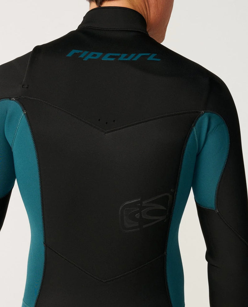 Load image into Gallery viewer, Rip Curl Men's Dawn Patrol 5/3 Chest Zip Steamer Wetsuit Green 16PMFS-0060

