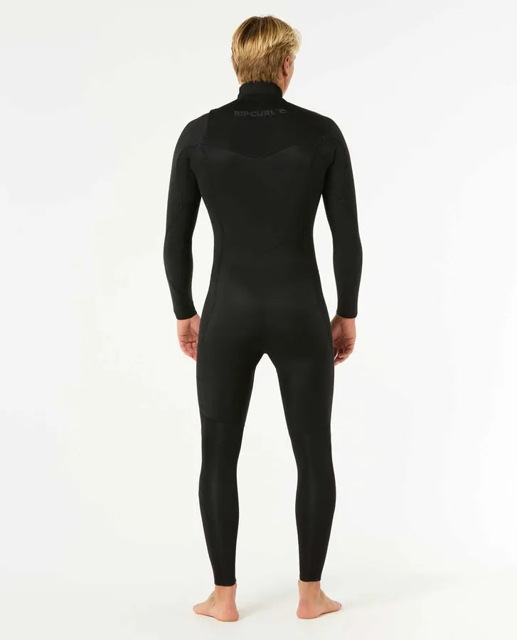 Load image into Gallery viewer, Rip Curl Men&#39;s Dawn Patrol 5/3 Chest Zip Wetsuit Black 16PMFS-0090
