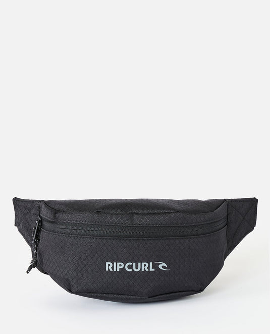 Rip Curl Unisex Logo Waist Bag Black 16VMUT-4029