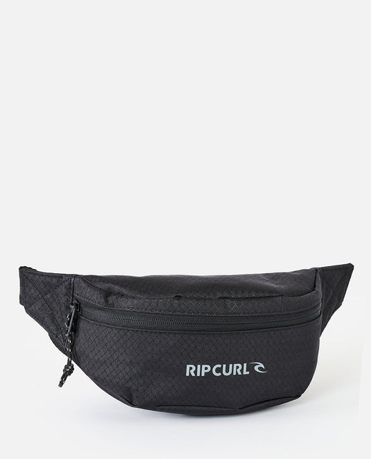 Rip Curl Unisex Logo Waist Bag Black 16VMUT-4029