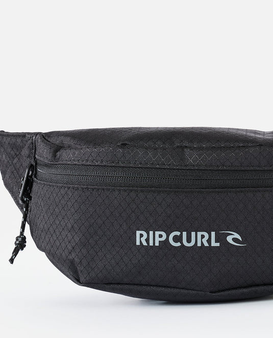 Rip Curl Unisex Logo Waist Bag Black 16VMUT-4029