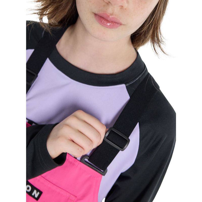 Load image into Gallery viewer, Burton Kids&#39; Skylar Bib Fuchsia Fusion 17150107652
