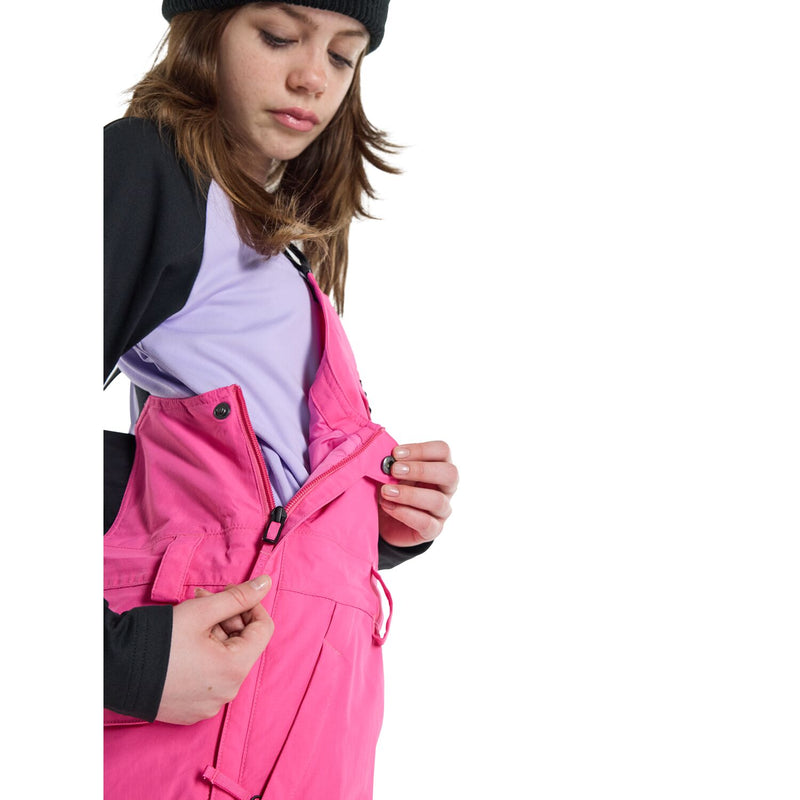 Load image into Gallery viewer, Burton Kids&#39; Skylar Bib Fuchsia Fusion 17150107652
