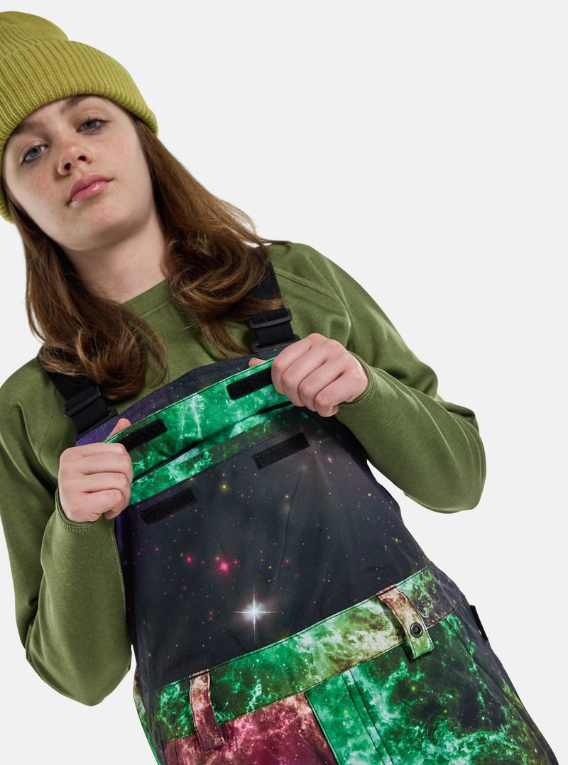 Load image into Gallery viewer, Burton Kid's Skylar Snow Bib Painted Planets 17150107962
