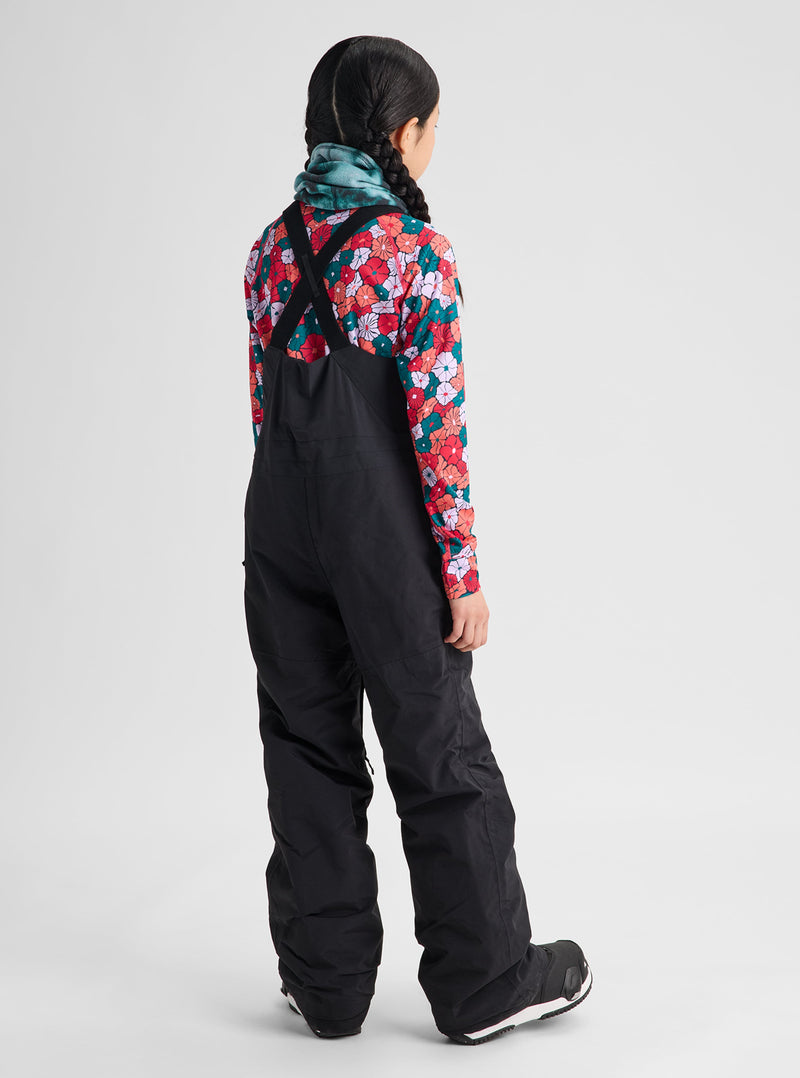 Load image into Gallery viewer, Burton Kids' Skylar 2L Bib Pants True Black 17150108001
