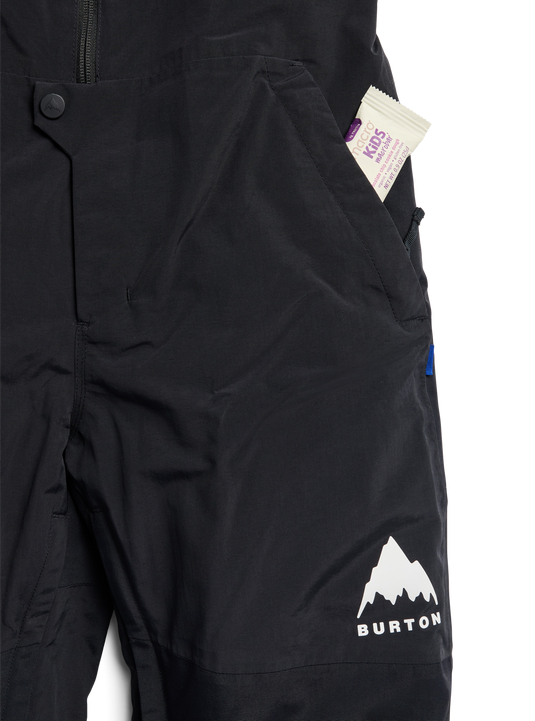 Burton Kids' Skylar 2L Bib Pants True Black 17150108001