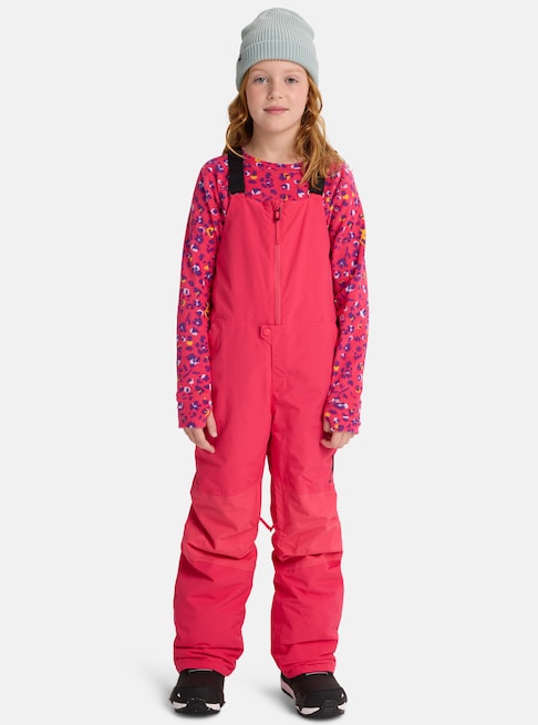 Load image into Gallery viewer, Burton Kids' Skylar 2L Bib Pants (6-12 Years) Azalea Pink 1715018AGO
