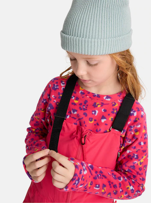 Burton Kids' Skylar 2L Bib Pants (6-12 Years) Azalea Pink 1715018AGO