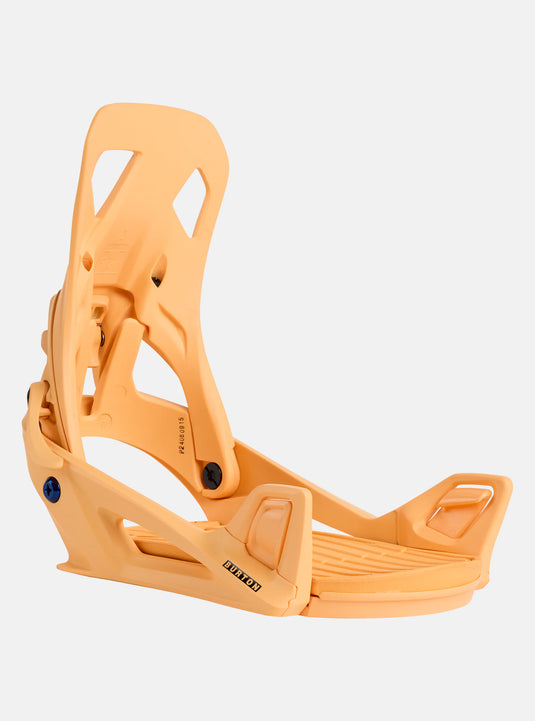 Burton Men's Step On® Re:Flex Snowboard Bindings Orange Cream 1728316E1YRG00