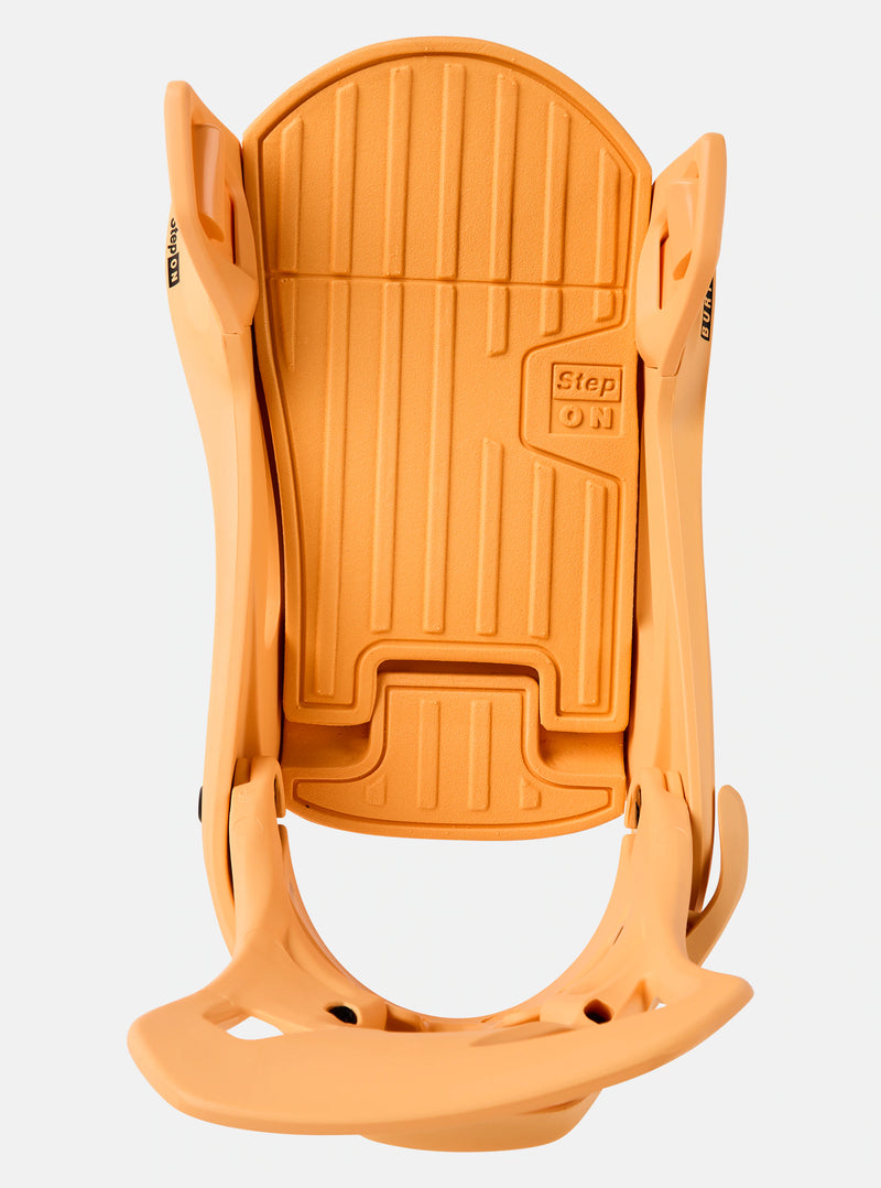 Load image into Gallery viewer, Burton Men&#39;s Step On® Re:Flex Snowboard Bindings Orange Cream 1728316E1YRG00
