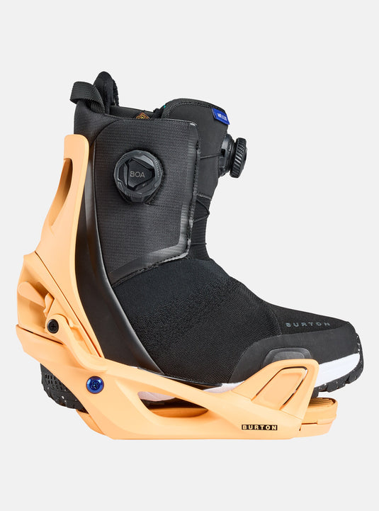 Burton Women's Step On® Re:Flex Snowboard Bindings Orange Cream 1728416E1YRG00
