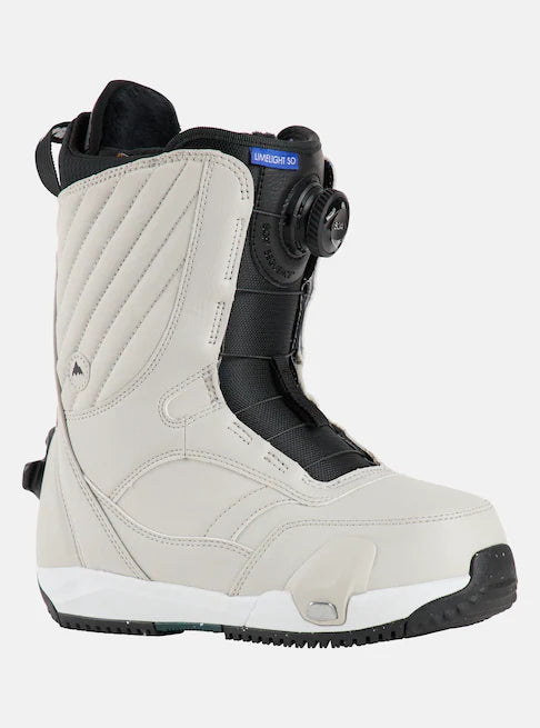 Load image into Gallery viewer, Burton Women&#39;s Limelight Step On® Snowboard Boots Gray Cloud 17288008020
