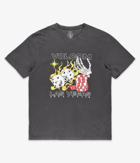 Volcom Men's Pass Line T-Shirt Black A5212553_BLK