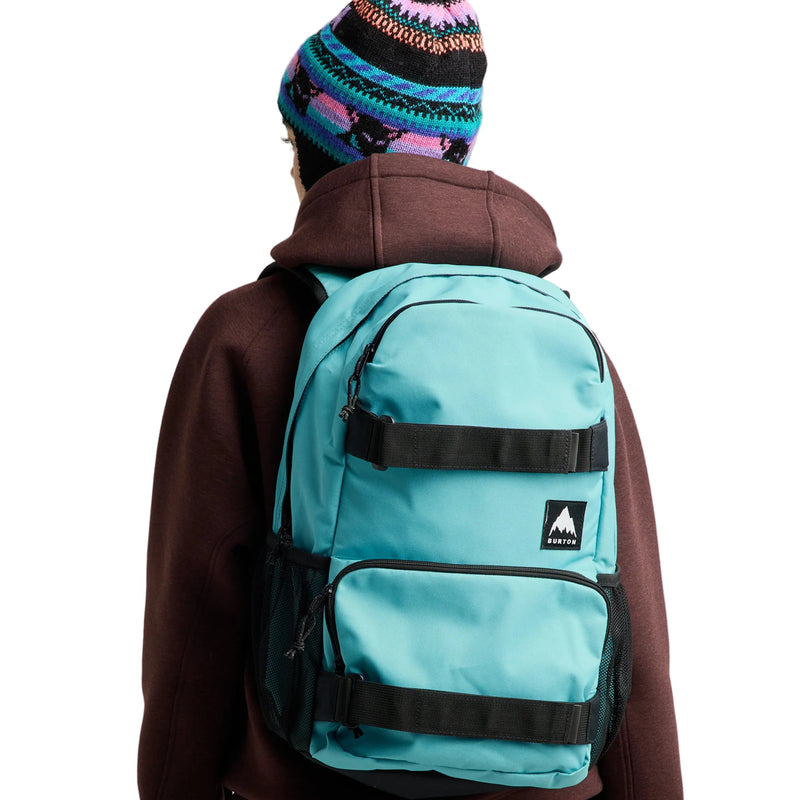 Load image into Gallery viewer, Burton's Unisex Treble Yell 21L Backpack Mineral Blue 173831CE9A
