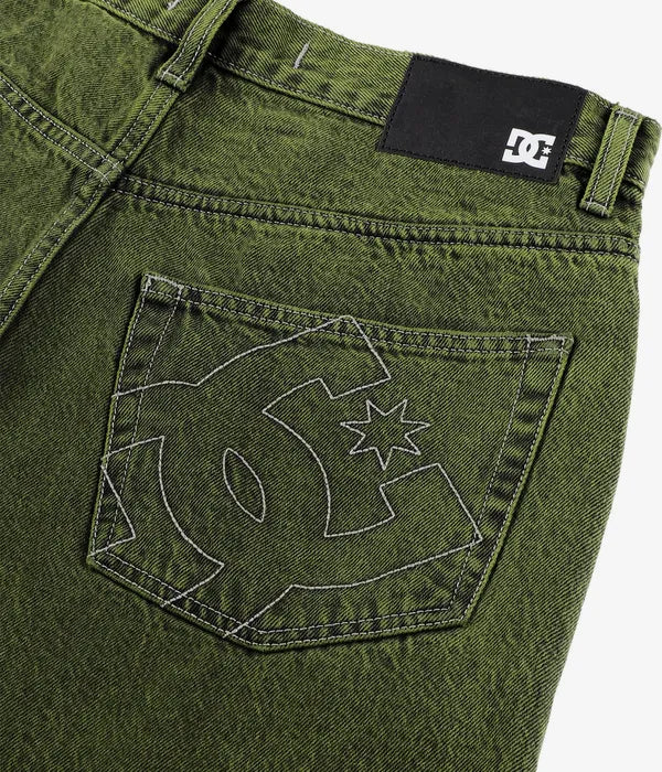 Load image into Gallery viewer, DC Men&#39;s Worker Baggy Denim Bronze Rins - Wide Leg Jeans Bronze Green EDYDP03430-GQQ0
