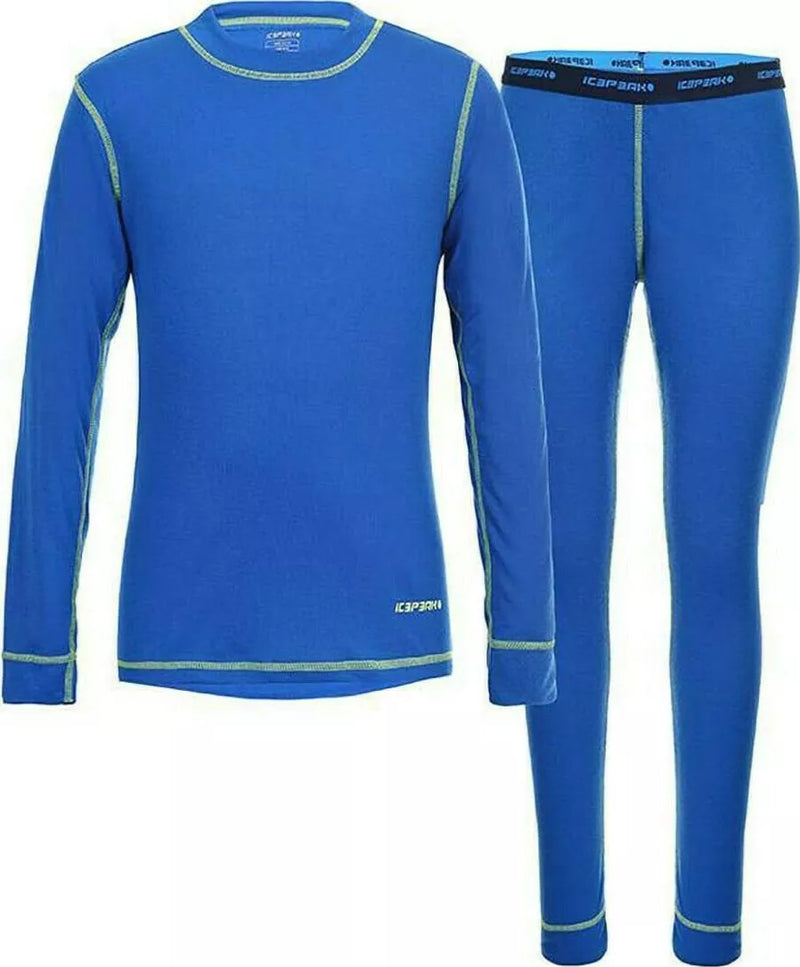 Load image into Gallery viewer, Icepeak Kid's Ivesdale Thermal Set Blue 52556630-350
