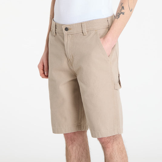 Dickies Mens Canvas Carpenter Short Desert Sand DK0A888G0DS1